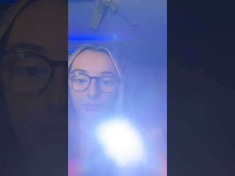 Fast Eye Exam 👀⚡️#asmrvideos #asmr #asmreyeexam #asmrfastandaggressive