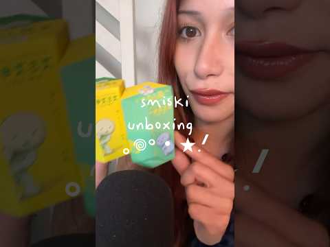 smiski unboxing !! #smiski #asmr i got lucky …… !!!