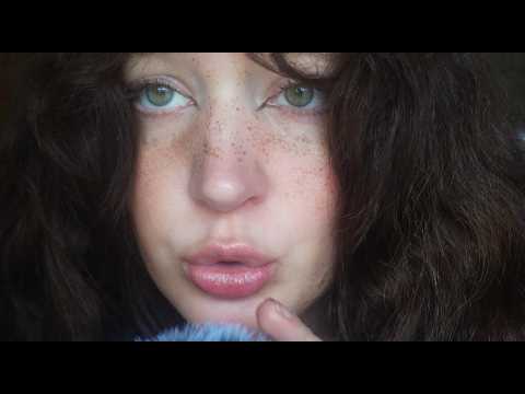 slurping mouth sounds ASMR (close-up, whispers)