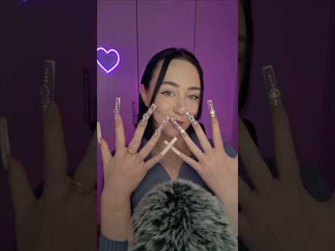 #asmr doing my extra long nails