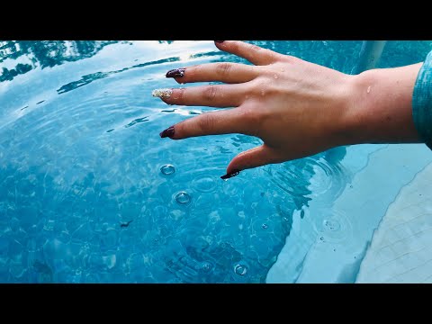 ASMR! Playing in Pool Water! ☀️