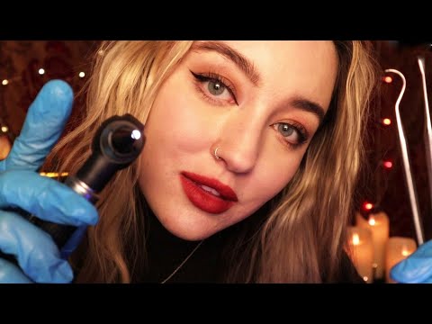 ASMR Ear Cleaning - DEEP Binaural, Otoscope, Picking, Etc..