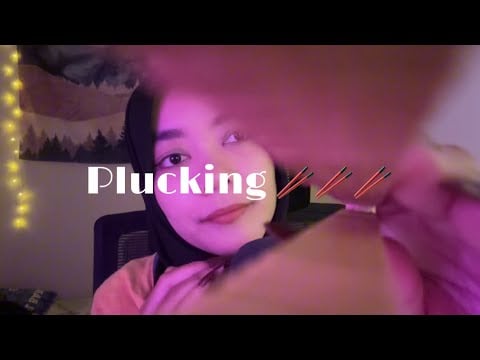 ASMR PLUCKING 🥢 MAKE YOU FALL ASLEEP 💤