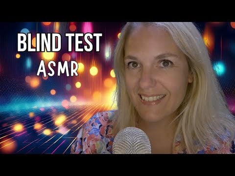 ASMR FR 🎶  Blind Test Musiques des années 2000 en chuchotement proche micro