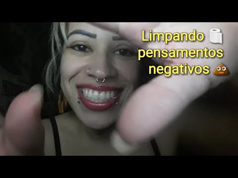 ASMR🧲 tirando suas energias negativas