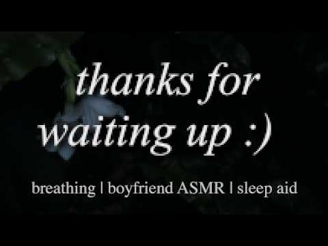 waiting up for your boyfriend | [ASMR roleplay] [sleep aid] [cozy] [relaxing]
