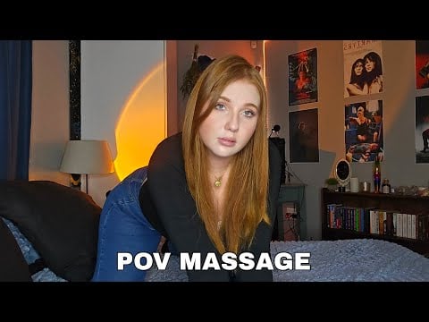 ASMR POV MASSAGE | Helping you relax after a hard day ❤️
