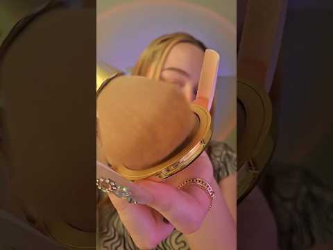 asmr some bronzer for you (it smells so good)