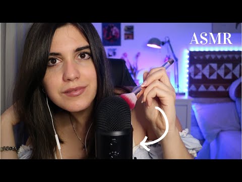 ASMR ITA | SCRATCHING & BRUSHING SUL BLUE YETI! whispering