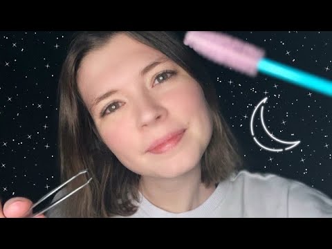 ASMR Doing Your Eyebrows