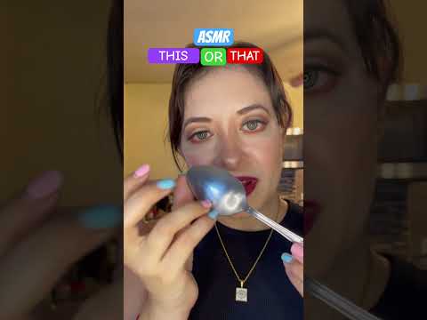 This or That #asmr #mouthsounds