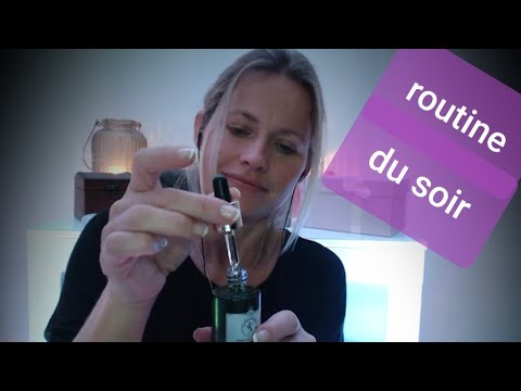 ASMR FRANÇAIS MA ROUTINE DU SOIR avec toi