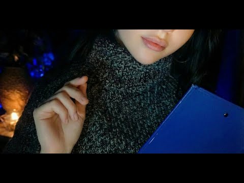 ASMR Peaches asks you some Questions (Q&A Whispered)