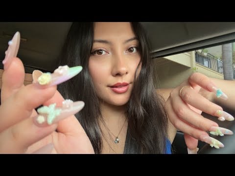 doing ASMR in my car again because why not 🤷🏻‍♀️🚗💤