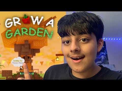ASMR Grow A Garden 🍁Fall Update🍁 (Crazy Ending)