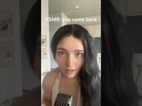 i had a feeling you would 🤍 #asmr #asmrshorts #tingles #calm #whisper #flirty #cozy #girlfriendasmr
