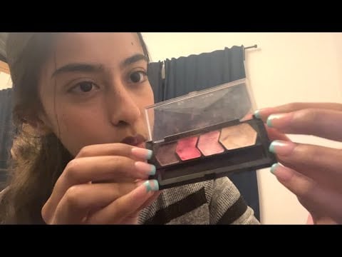 Day 10 ⭐️ ASMR doing ur makeup in reverse order 