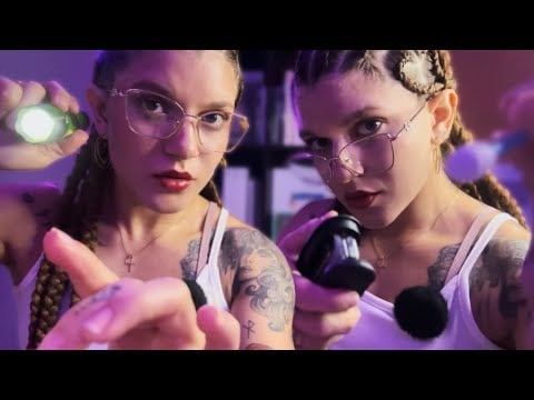 ASMR EXAME DE NERVOS CRANIANOS CAÓTICO PARA QUEM PRECISA DORMIR RÁPIDO