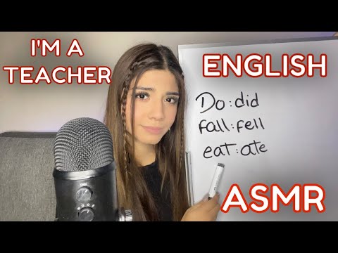 ASMR ROLEPLAY ESPAÑOL / TU MAESTRA TE ENSEÑA INGLÉS