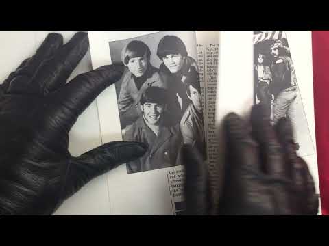 LEATHER GLOVES🖤 VINTAGE🖤🤍  Flipping Through 🎼THE SIXTIES🎧  [[ASMR]]