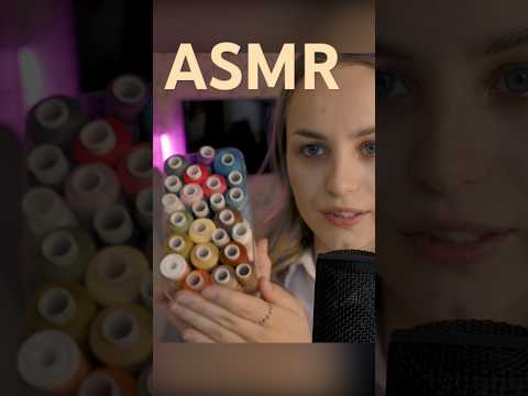 АСМР Снимаю мерки и выбираю нитки #асмр #tingles #relax #nails #massage #mouthsounds #tapping