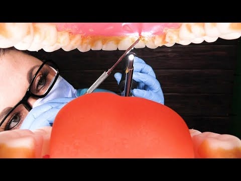 ASMR Dentist Cleans Your Teeth (Dental Checkup, Light Triggers, Scraping, Scratching)