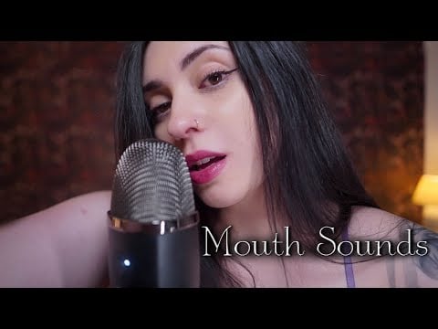 ASMR íntimo con Mouth Sounds para dormir rico💋💗