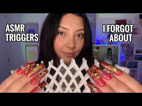 ASMR with triggers i forgot i had