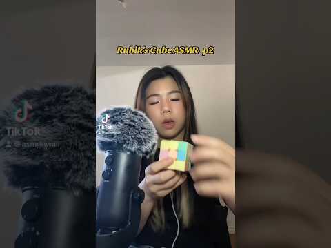 Rubik’s cube ASMR PART2 #asmr #asmrtiktok