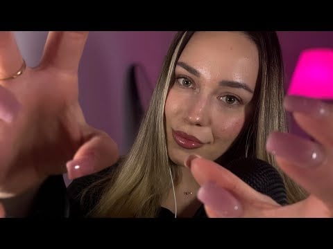 ASMR | Personal Attention (Mouth Sounds + Hand Movements)