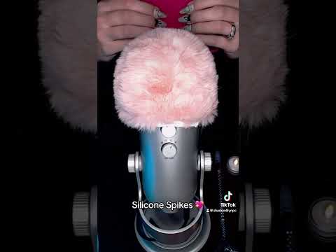 Silicone spikes ASMR #asmr #asmrsounds #braintingles #asmrvideo