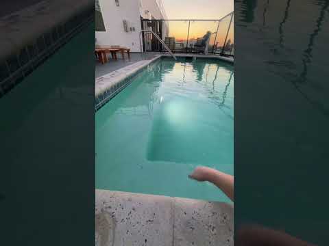 abcs asmr at the pool #asmr #lofiasmr #poolasmr #relax