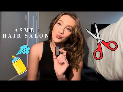 ASMR hair salon ✂️ (role play, fast & aggressive)