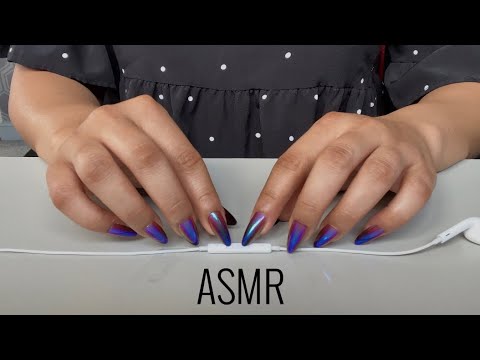 [ASMR] Earphone Mic Tapping & Scratching Triggers
