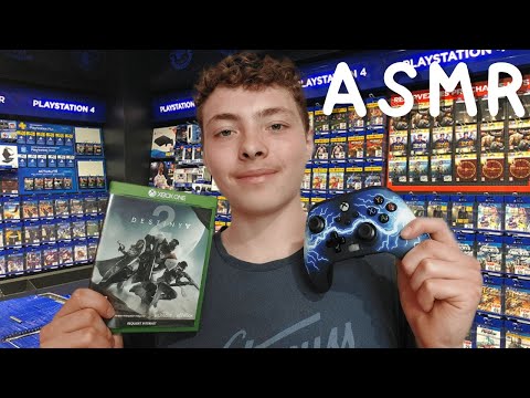 ASMR FR: Roleplay🎮Micromania🎮(bruit de manette)