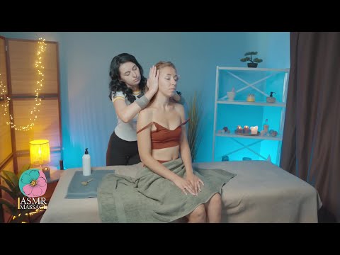 Relaxation-Inducing ASMR Massage in Chair
