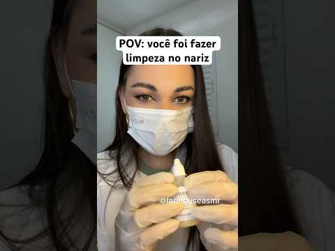 POV: você foi fazer limpeza no nariz #shorts #humor #asmr