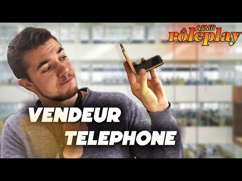 ASMR : LE MEILLEUR VENDEUR de téléphone ( samsung , Iphone )  💻