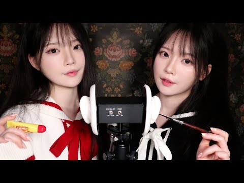 ASMR 깊고 자극적인 쌍둥이들의 귀청소 대결 round 3 (취향고르기) Twin Ear Cleaning contest (Deep and Closer) round 3