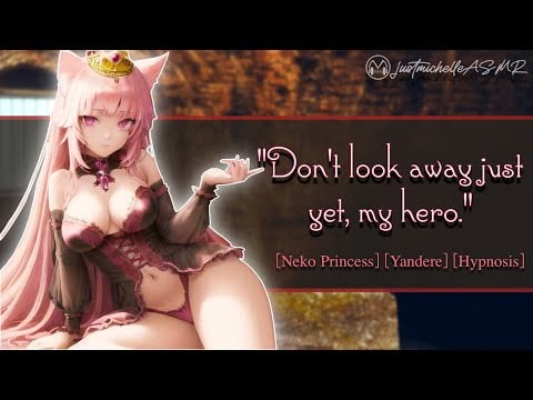 ASMR Roleplay: Purrrfect Princess [Neko Gives You Your Reward], [Yandere], [Hypnosis], [Purring]