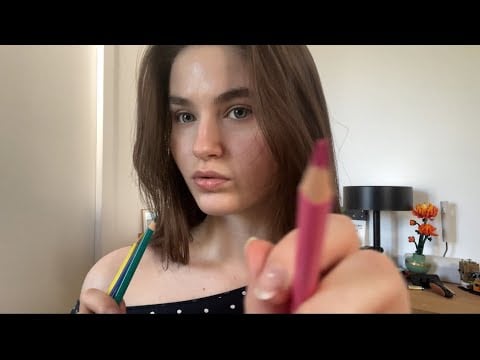 ASMR | Je dessine sur ton jolie visage 