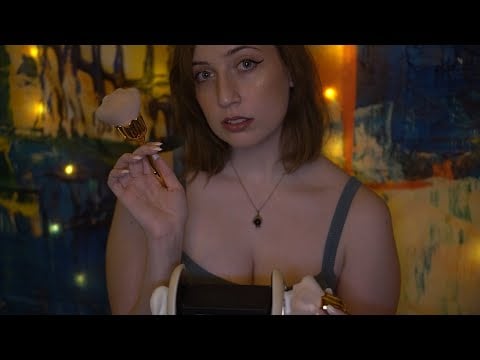 Softly Brushing Your Ears For Sleep ASMR ♥️ 👂🖌️