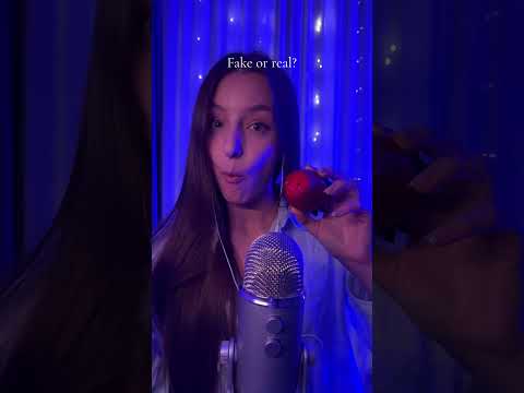 Fake or real? It’s obvious! #asmr #relax #asmrsounds #asmrvideo