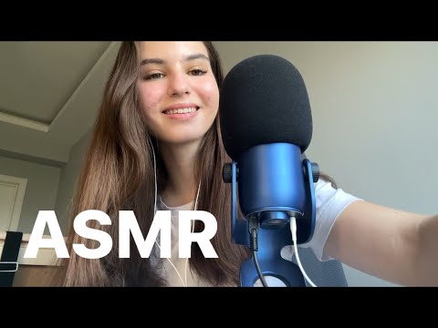 ASMR trigger words w gum chewing 😚