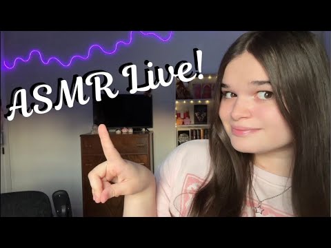 ASMR Lets Do Your FAV Triggers Live!