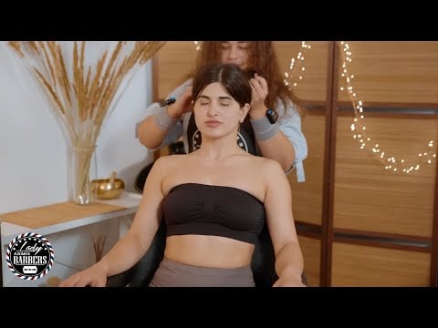 Silky Soft ASMR Massage by Barber Lady Elle for Skinny Girls
