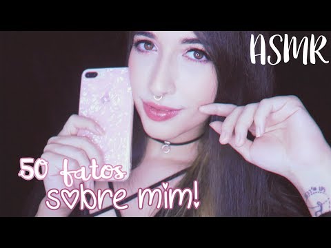 ASMR ♡ tag: 50 fatos sobre mim!! ʕ♡˙ᴥ˙♡ʔ