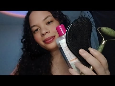 ASMR ⭐️ para acalmar, descansar e dormir (atenção pessoal, massagem e sussurros)