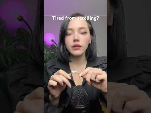 Lets clean your eyes 👀 #asmr #relax #asmrsounds #personalattention