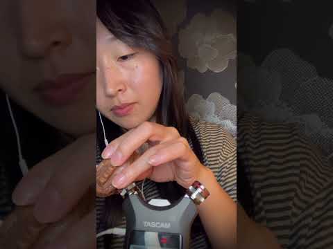 Ear cleaning w/ 🐸 is so tingly💤 #asmr